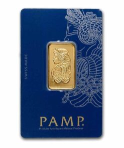 1/2 Oz Gold Bar – PAMP Lady Fortuna Veriscan (Assay)