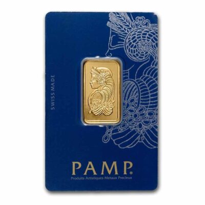 1/2 Oz Gold Bar – PAMP Lady Fortuna Veriscan (Assay)