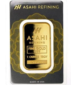 1 Oz Gold Bar – Asahi (New Style, In Assay)