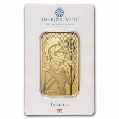 1 Oz Gold Bar – The Royal Mint Britannia (In Assay)