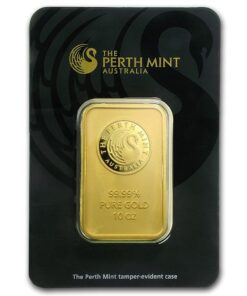 10 Oz Gold Bar – Perth Mint (In Assay)