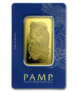 100 Gram Gold Bar – PAMP Suisse Lady Fortuna (w/Assay)