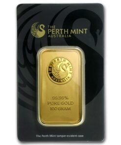 100 Gram Gold Bar – Perth Mint (In Assay)