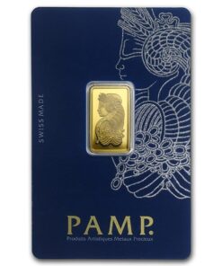 5 Gram Gold Bar – PAMP Suisse Lady Fortuna (w/Assay)