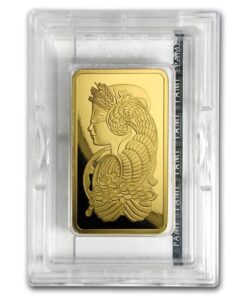 5 Oz Gold Bar – PAMP Suisse Lady Fortuna (w/Assay)