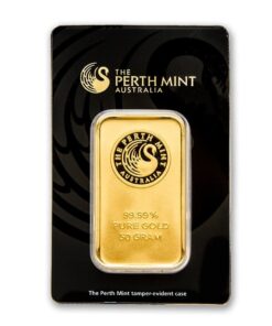 50 Gram Gold Bar – Perth Mint (In Assay)