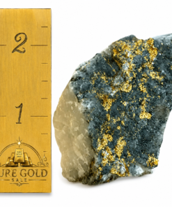 97.1 Gram Natural Gold & Quartz Specimen